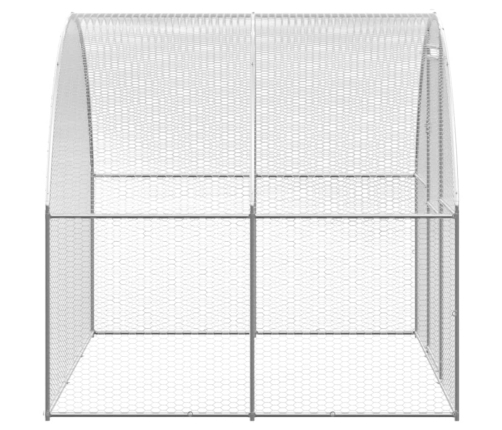 vidaXL vistu būris, 3x2x2 m, cinkots tērauds