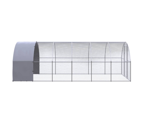 vidaXL vistu būris, 3x6x2 m, cinkots tērauds