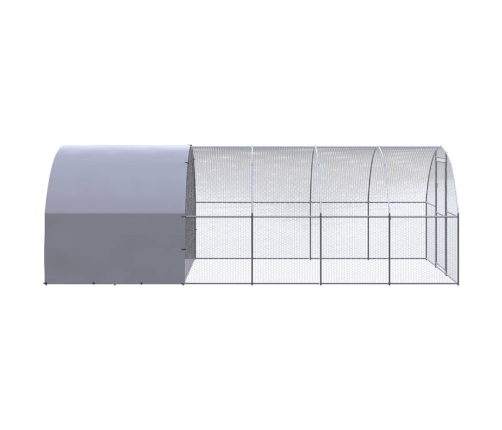 vidaXL vistu būris, 3x6x2 m, cinkots tērauds