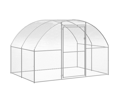 vidaXL vistu būris, 3x6x2 m, cinkots tērauds