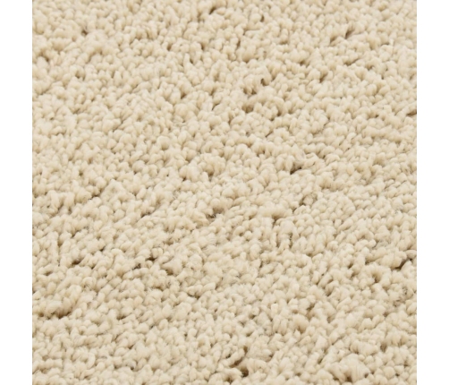 vidaXL paklājs, 200x290 cm, krēmkrāsas, neslīdošs