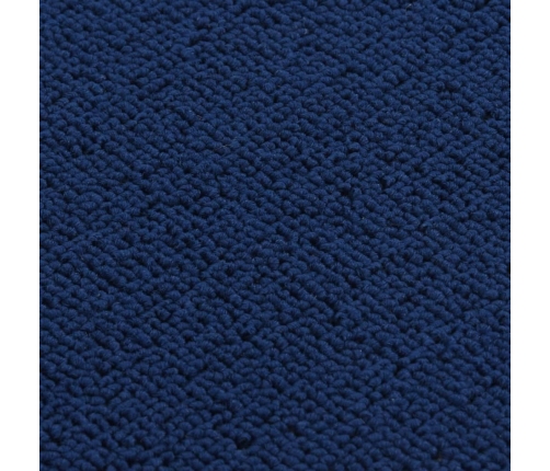 vidaXL kāpņu paklāji, neslīdoši, 15 gab., 60x25 cm, tumši zili