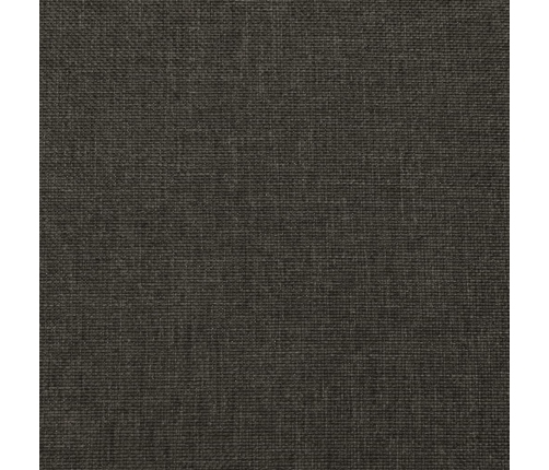 vidaXL atpūtas krēsls, atgāžams, pelēkbrūns audums