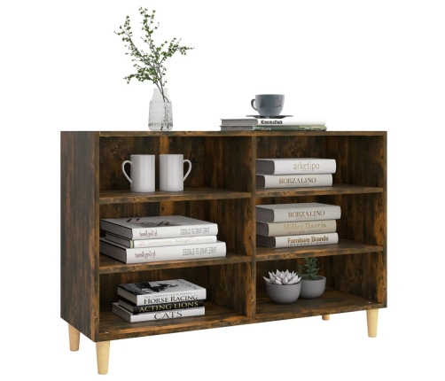 vidaXL kumode, ozolkoka krāsa, 103,5x35x70 cm, inženierijas koks