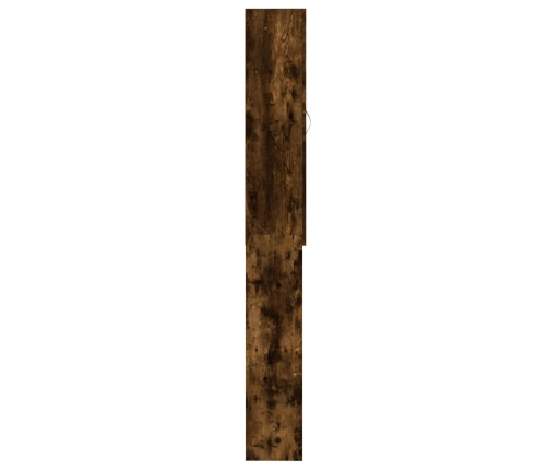 vidaXL veļasmašīnas skapītis, ozolkoka krāsa, 64x25,5x190 cm