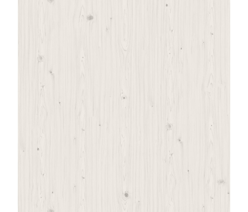 vidaXL grāmatu plaukts, balts, 80x25x132 cm, priedes masīvkoks