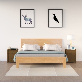 Naktsskapīši, 2 Gab., Brūni, 50X35X61,5 Cm, Priedes Masīvkoks Vidaxl Naktsskapīši, 2 Gab., Brūni, 50X35X61,5 Cm, Priedes Masīvkoks Vidaxl
