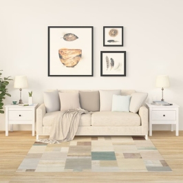 Galdiņi, 2 Gab., Balti, 50X50X49 Cm, Priedes Masīvkoks Vidaxl Galdiņi, 2 Gab., Balti, 50X50X49 Cm, Priedes Masīvkoks Vidaxl