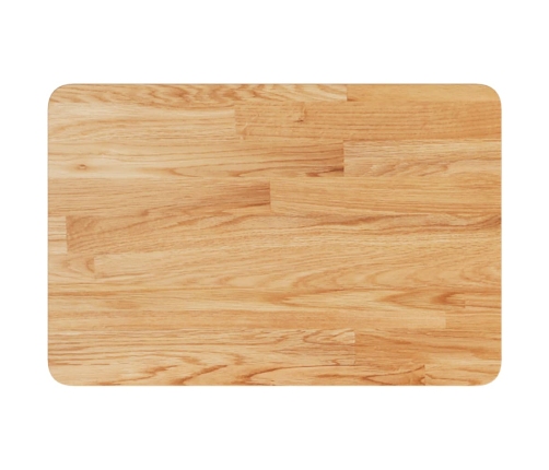 vidaXL vannasistabas letes virsma, 60x40x2,5cm, apstrādāts masīvkoks