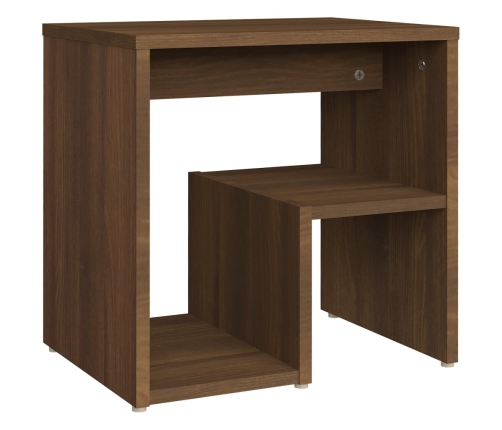 vidaXL naktsskapīši, 2 gab., brūni, 40x30x40 cm, inženierijas koks