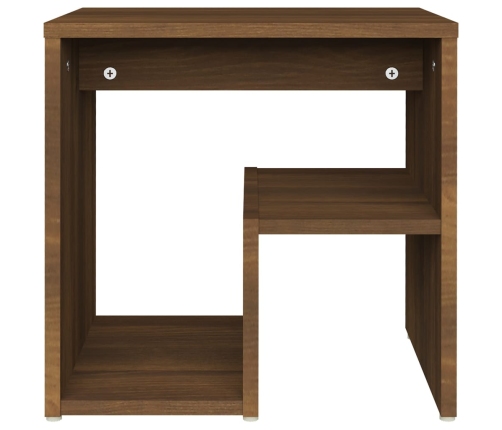 vidaXL naktsskapīši, 2 gab., brūni, 40x30x40 cm, inženierijas koks