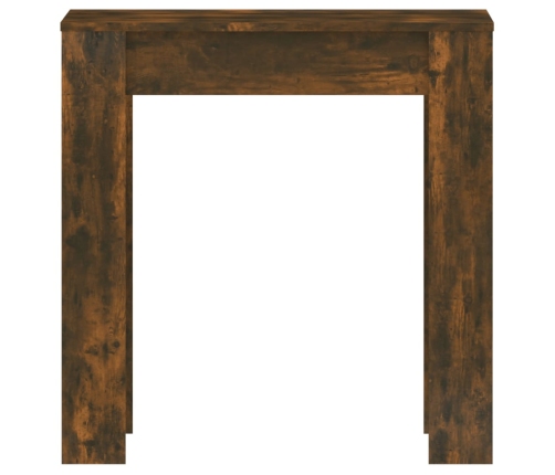 vidaXL virtuves galds, ozola krāsa, 140x74,5x76 cm, inženierijas koks