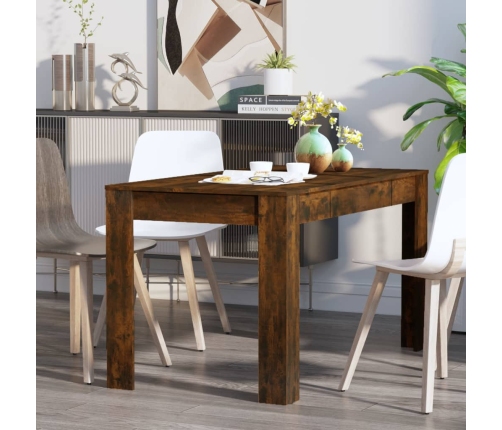 vidaXL virtuves galds, ozola krāsa, 140x74,5x76 cm, inženierijas koks