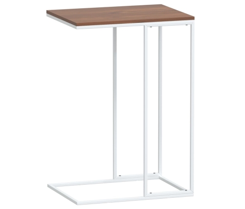 vidaXL galdiņš, balts, 40x30x59 cm, inženierijas koks