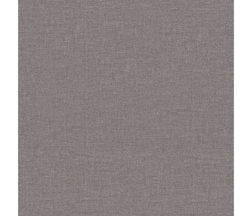 vidaXL elektrisks atpūtas krēsls, atgāžams, pelēkbrūns, audums