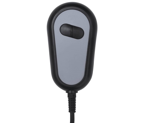 vidaXL elektrisks atpūtas krēsls, atgāžams, krēmkrāsas audums