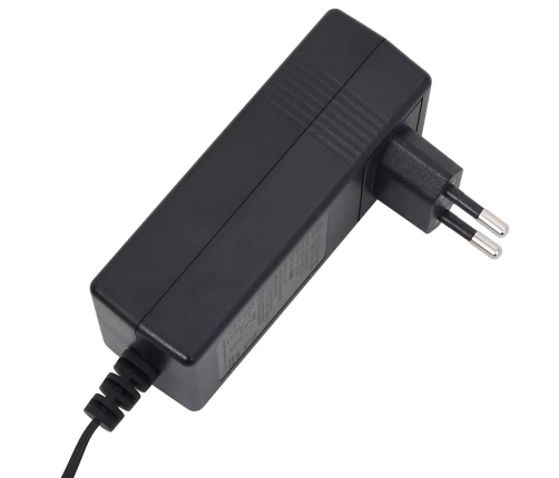 vidaXL elektriskais masāžas krēsls, tumši pelēks audums