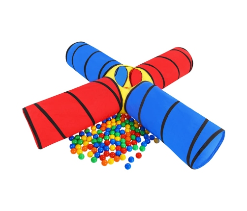 vidaXL rotaļu bumbiņas, 250 gab., krāsainas