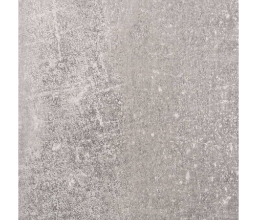 vidaXL apavu plaukts ar spoguli, 2 nodalījumi, betonpelēks, 63x17x67cm