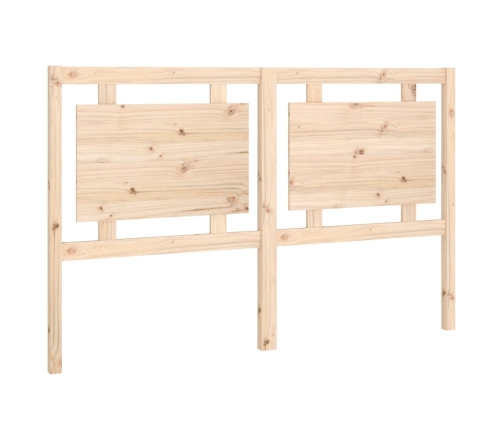 vidaXL gultas galvgalis, 155,5x4x100 cm, priedes masīvkoks