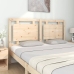 vidaXL gultas galvgalis, 155,5x4x100 cm, priedes masīvkoks