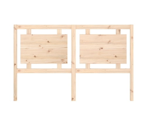 vidaXL gultas galvgalis, 155,5x4x100 cm, priedes masīvkoks