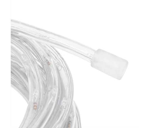 Lampiņu Virtene Ar 120 Led, Silti Balta, 5 M, Pvc Vidaxl