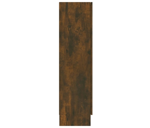 vidaXL vitrīnas skapis, ozolkoka, 82,5x30,5x115 cm, inženierijas koks