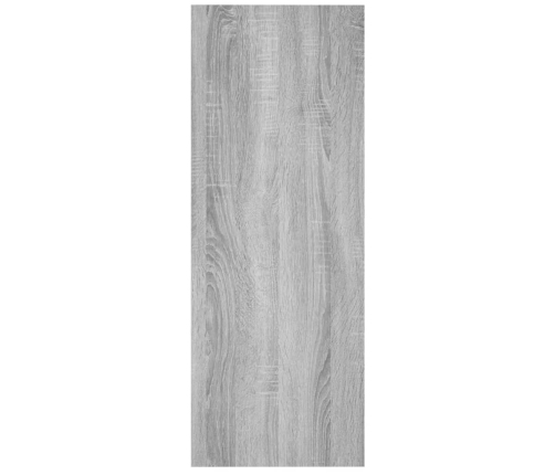 vidaXL konsoles galds, pelēka koka, 105x30x80 cm, inženierijas koks