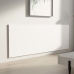 vidaXLSienas galvgalis , balts, 240x1,5x80 cm, inženierijas koks