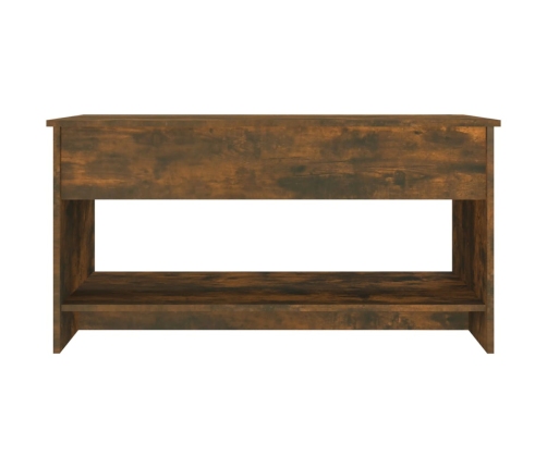 vidaXL kafijas galdiņš, ozolkoka, 102x50x52,5 cm, inženierijas koks