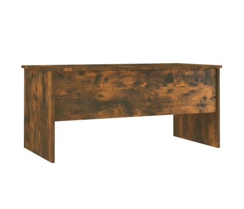 vidaXL kafijas galdiņš, ozolkoka, 102x50,5x46,5 cm, inženierijas koks