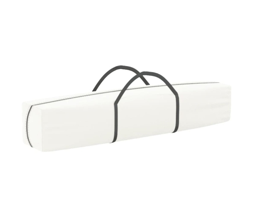 vidaXL svinību nojume, saliekama, balta, 2x2 m