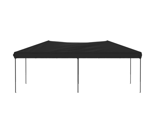 vidaXL saliekama nojume, melna, 3x6 m