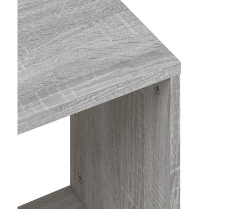 vidaXL kafijas galdiņi, 2 gab., sabīdāmi, ozola, inženierijas koks