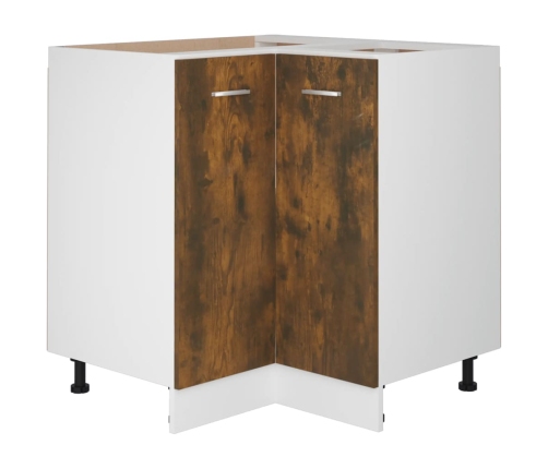 Virtuves Skapītis, Ozola, 75,5X75,5X81,5 Cm, Inženierijas Koks Vidaxl