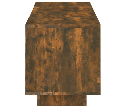 vidaXL TV skapītis ar LED apgaismojumu, ozolkoka krāsa, 160x35x40 cm