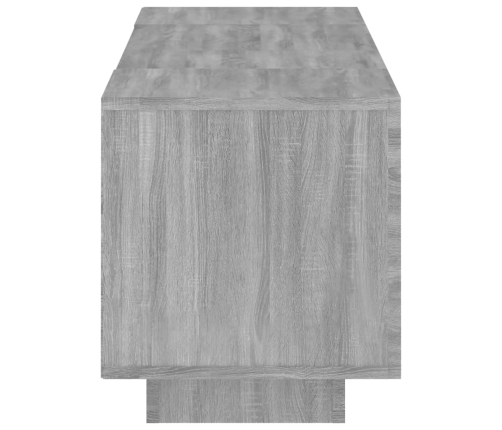 vidaXL TV skapītis ar LED lampiņām, 160x35x40 cm, pelēka ozola krāsa