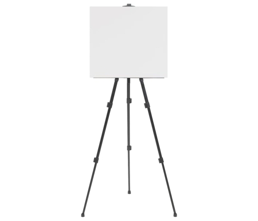 vidaXL, regulējams molberts, melns metāls