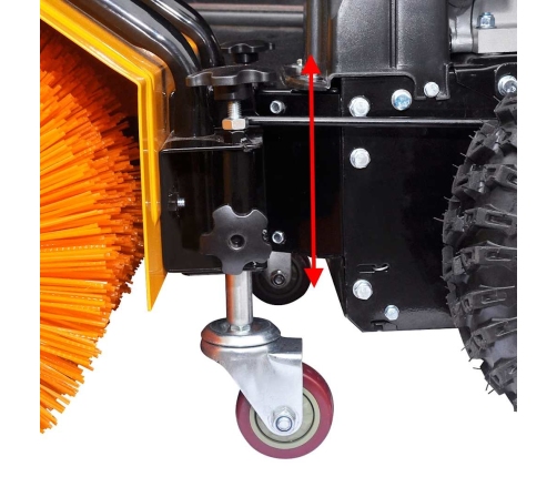 vidaXL multifunkcionāls slaucītājs, benzīna dzinējs, 6,5 ZS