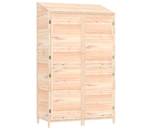 vidaXL dārza šķūnis, 102x52x174,5 cm, egles masīvkoks