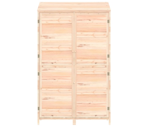 vidaXL dārza šķūnis, 102x52x174,5 cm, egles masīvkoks