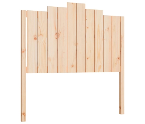 vidaXL gultas galvgalis, 106x4x110 cm, priedes masīvkoks
