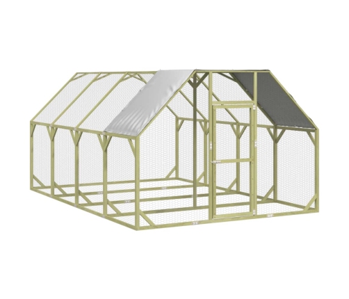 Vistu Būris, 268X400X190 Cm, Impregnēts Priedes Masīvkoks Vidaxl