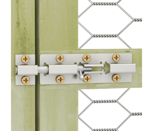 Vistu Būris, 268X400X190 Cm, Impregnēts Priedes Masīvkoks Vidaxl