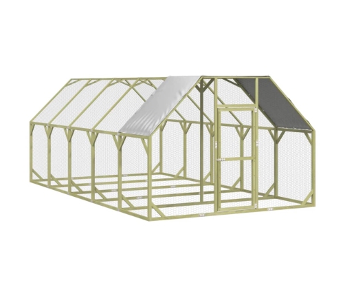 Vistu Būris, 268X500X190 Cm, Impregnēts Priedes Masīvkoks Vidaxl