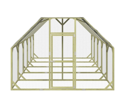 Vistu Būris, 268X500X190 Cm, Impregnēts Priedes Masīvkoks Vidaxl