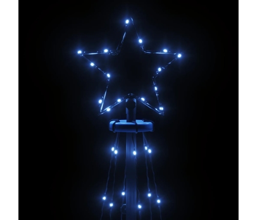 Ziemassvētku Egle, 108 Zilas Led Lampiņas, 70X180 Cm Vidaxl