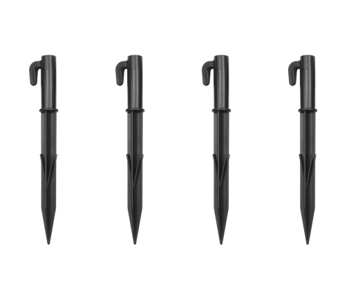 vidaXL Ziemassvētku egle, 310 silti baltas LED lampiņas, 100x300 cm