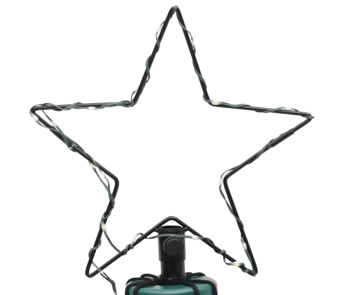 Ziemassvētku Egle, 310 Vēsi Baltas Led Lampiņas, 100X300 Cm Vidaxl